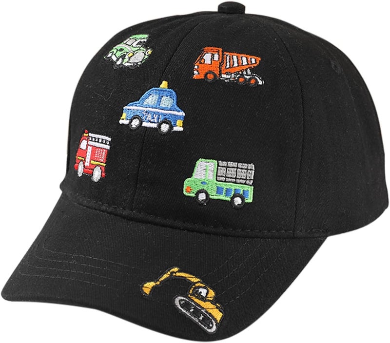 EDCYF Kids Boys Girls Embroidered Baseball Caps Baby Sun hat Toddler Dinosaur Trucker Hats Summer Hats（3-8years - Image 1